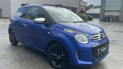 Used Citroën C1 Flair 72 HP (52 kW) 2019 Blue Hatchback