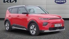 Red Used 2022 Kia Soul EV SUV | £15,899 (Fair price)