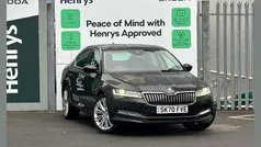 Black magic pearl effect Used 2020 Skoda Superb SE L Hatchback | £19,995 (Fair price)