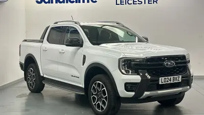 Used Ford Ranger Wildtrack 240 HP (176 kW) 2025 Frozen white (solid paint) Pickup