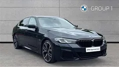 Black Used 2022 BMW 545e M Sport Sedan | £32,990 (Fair price)