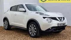 White Used 2017 Nissan Juke Tekna SUV | £5,650 (Fair price)