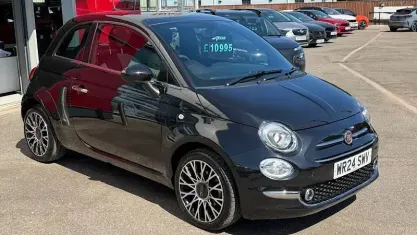 Used Fiat 500 69 HP (50 kW) 2024 Black Hatchback