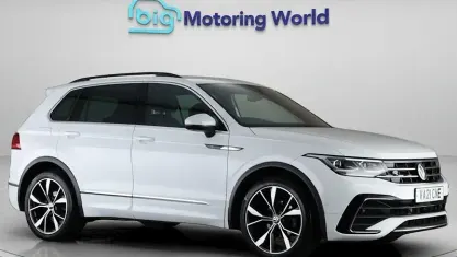 Used VW Tiguan R-line 150 HP (110 kW) 2021 White SUV