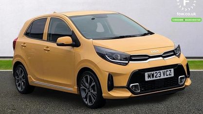 Usado Kia Picanto Advance 67 HP (49 kW) 2023 Amarelo Citadino