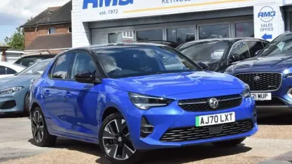Used Vauxhall Corsa-e SRi 100 kW (136 HP) 2021 Blue Hatchback