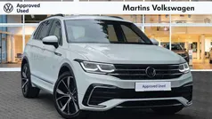 White Used 2023 VW Tiguan R-line Edition SUV | £28,995 (Fair price)