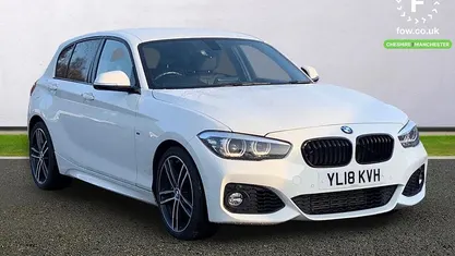 White Used 2018 BMW 118 Comfort Edition Hatchback | £13,599 (Fair price)