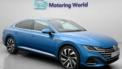 Used VW Arteon R-line 218 HP (160 kW) 2023 Blue Hatchback