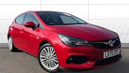 Used Vauxhall Astra Elite 145 HP (106 kW) 2020 Red Hatchback