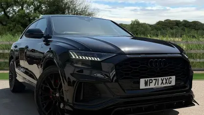 Used Audi Q8 S-Line 340 HP (250 kW) 2022 Black SUV