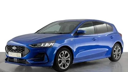 Used Ford Focus ST-Line 155 HP (114 kW) 2021 Blue Hatchback