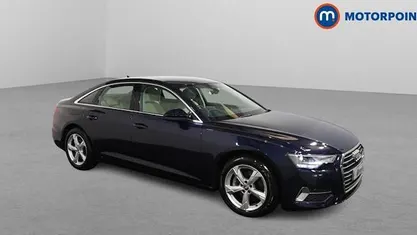 Used Audi A6 Sport 245 HP (180 kW) 2020 Blue Sedan