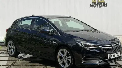 Used Vauxhall Astra SRi 150 HP (110 kW) 2018 Blue Hatchback
