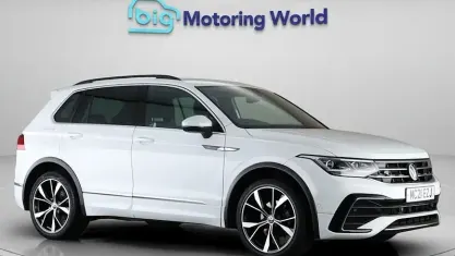 Used VW Tiguan R-line 150 HP (110 kW) 2021 White SUV