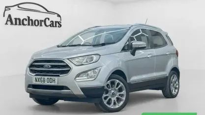 Used Ford Ecosport Titanium 125 HP (91 kW) 2018 Silver SUV