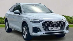 White Used 2021 Audi Q5 Sportback S-Line SUV | £33,587 (Fair price)