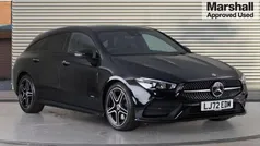 Black Used 2023 Mercedes CLA200 AMG Line Premium Estate | £23,913 (Good price)