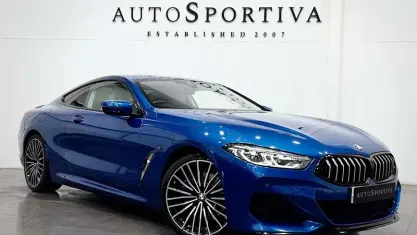 Used BMW 840 Luxury Line 320 HP (235 kW) 2020 Blue Coupe