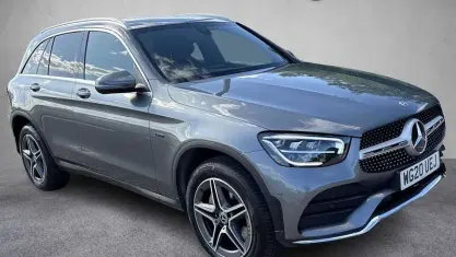 Used Mercedes GLC300e AMG line 320 HP (235 kW) 2020 Grey SUV