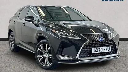 Used Lexus RX450h 313 HP (230 kW) 2020 Black SUV