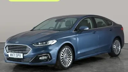 Used Ford Mondeo Titanium 188 HP (138 kW) 2021 Blue Sedan