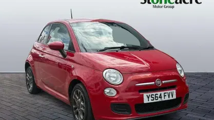 Used Fiat 500 S 69 HP (50 kW) 2015 Red Hatchback