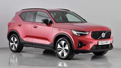 Fusion red Used 2022 Volvo XC40 Plus SUV | £21,150 (Fair price)