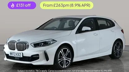 White Used 2023 BMW 118 M Sport Hatchback | £20,878 (Good price)