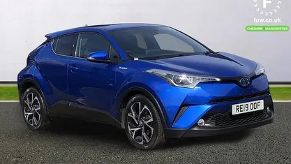 Used Toyota C-HR Design 122 HP (89 kW) 2019 Blue SUV