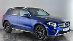 Blue Used 2018 Mercedes GLC250 AMG line Estate | £18,800 (Fair price)