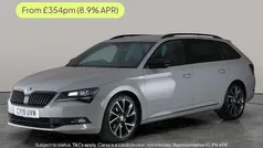 Grey Used 2019 Skoda Superb SportLine Estate | £17,487 (Fair price)