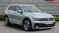 Silver Used 2019 VW Tiguan R-line SUV | £23,995 (Fair price)