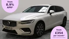 White Used 2019 Volvo V60 Inscription Estate | £19,340 (Fair price)
