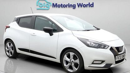 Używany Nissan Micra S 92 KM (67 kW) 2022 Biały Hatchback
