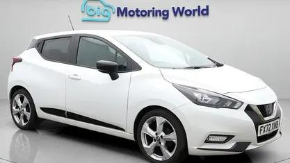Second-hand Nissan Micra S 92 CP (67 kW) 2022 Alb Hatchback