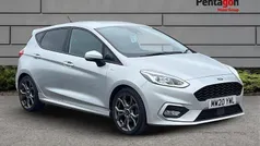 Silver Used 2020 Ford Fiesta ST-Line Hatchback | £12,495 (Fair price)