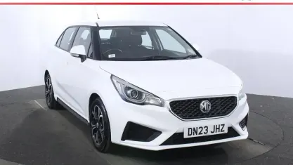 Used MG MG3 Excite 106 HP (77 kW) 2023 White Hatchback