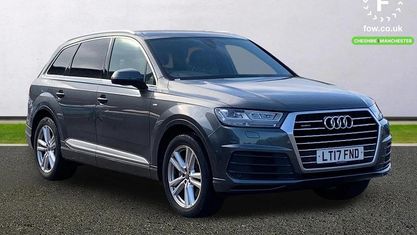 Używany Audi Q7 S-Line 272 KM (200 kW) 2017 Szary SUV