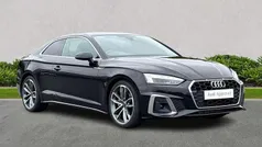 Black Used 2022 Audi A5 S-Line Coupe | £23,535 (Fair price)