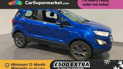 Blue Used 2019 Ford Ecosport Zetec SUV | £8,197 (Fair price)