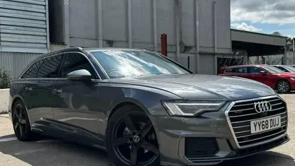 Used Audi A6 S-Line 204 HP (150 kW) 2018 Grey Estate