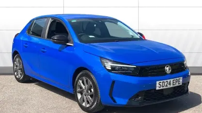 Used Vauxhall Corsa Design Edition 75 HP (55 kW) 2024 Blue Hatchback