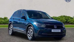 Blue Used 2022 VW Tiguan Active SUV | £21,580 (Fair price)