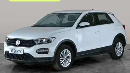 Used VW T-Roc S 110 HP (80 kW) 2021 White SUV