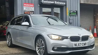 Used BMW 320 Luxury Line 190 HP (139 kW) 2017 Silver Estate