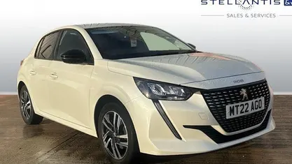 White Used 2022 Peugeot 208 Allure Premium Hatchback | £13,816 (Fair price)