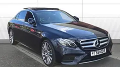 Blue Used 2019 Mercedes E220 AMG Line Premium Sedan | £19,201 (Fair price)