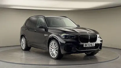 Sapphire black Used 2022 BMW X5 M Sport SUV | £41,950 (Fair price)