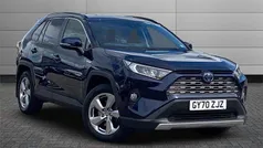 Blue Used 2020 Toyota RAV4 Hybrid Design SUV | £23,495 (Fair price)